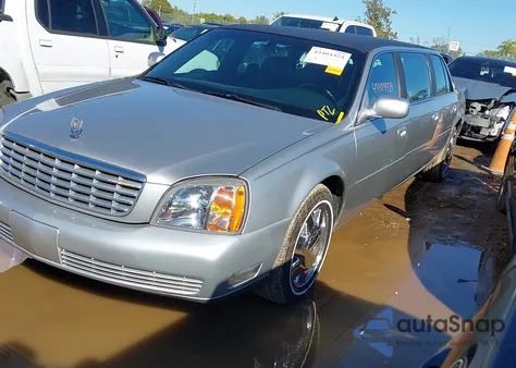 2001 Cadillac Deville Standard z USA, uszkodzony, nr VIN 1GEEH90Y51U550269